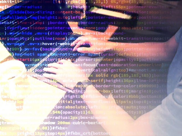 プログラムコードが表示されている画像